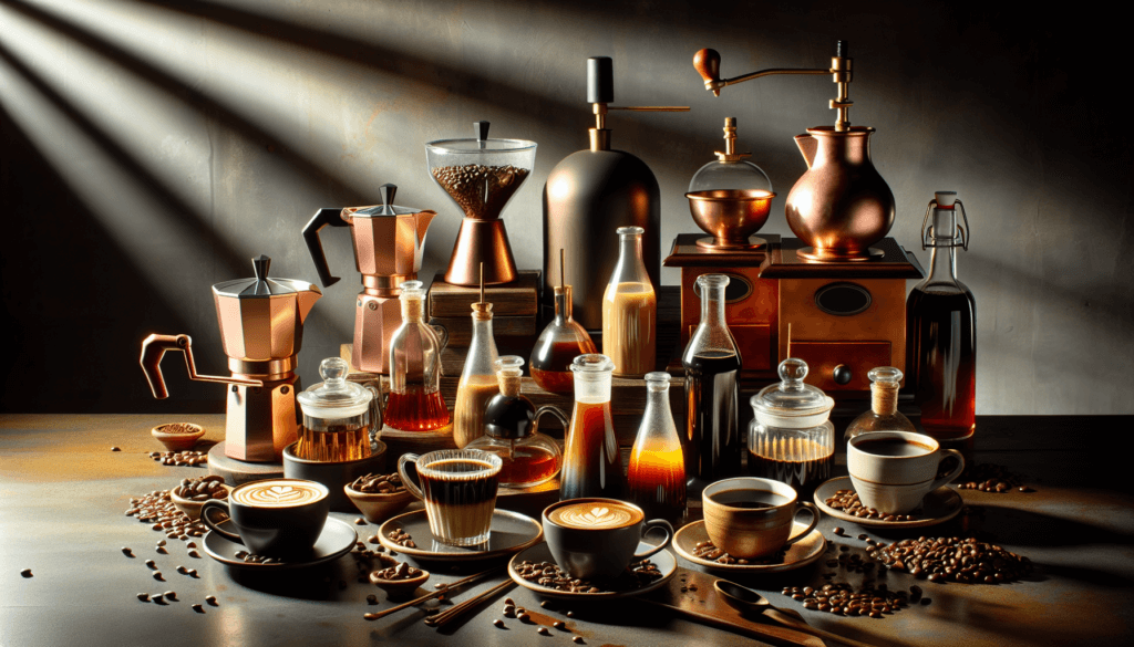 The Art Of Creating Beautiful Coffee Syrups And Flavors